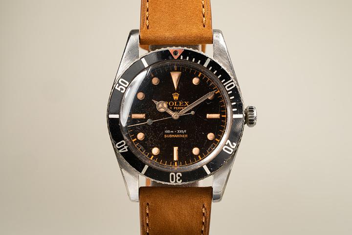 Rolex Submariner 5508 Red Triangle | Tropical Watch