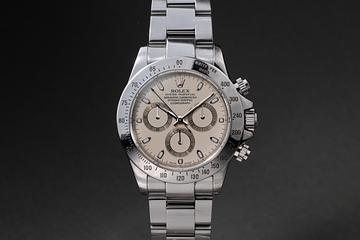 2001 Rolex Daytona 116520 Cream Dial with Box & Papers