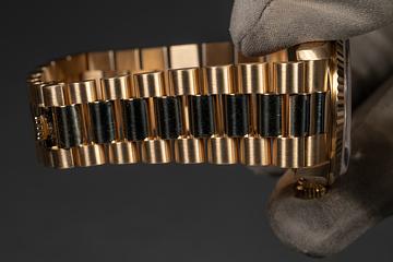 1990 Rolex Day-Date 18238 Enamel and Diamond Pave Carousel Dial
