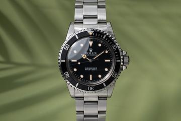 1987 Rolex 5513 Submariner WGS Dial with Box & Papers 