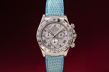 2001 Rolex 18K WG Daytona 116519 Meteorite Dial with Box & Papers