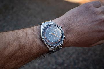 2005 Omega Speedmaster 3570.40 with "Japanese Racing" Dial 