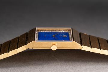 1976 Rolex 18K YG King Midas 4316 Diamond Lapis Dial | Tropical Watch