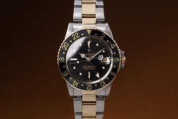 1978 Rolex Two-Tone GMT-Master 1675 Black Nipple Dial