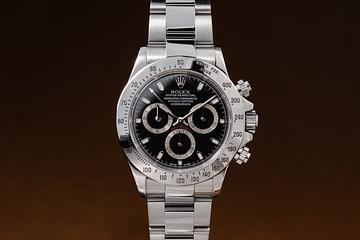 2000 Rolex Daytona 116520 Black Dial with Papers