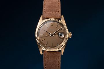 1967 Rolex DateJust 1601 Dark Gold Dial