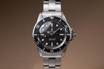 1966 Rolex Submariner 5513 Meters First Dial with Service Papers