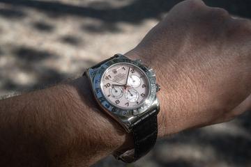 1999 Rolex 18K WG Daytona 16519 MOP Arabic Dial