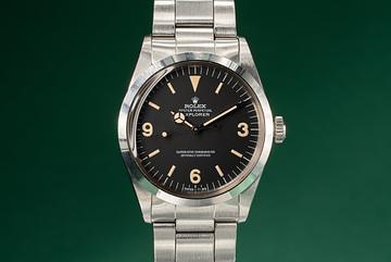 1972 Rolex Explorer 1016 with Box and Papers 