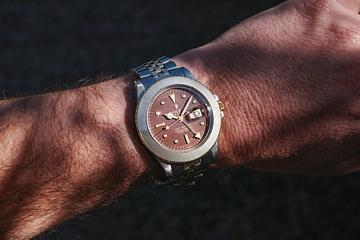 1970 Rolex Two-Tone GMT-Master 1675 Brown Nipple Dial 