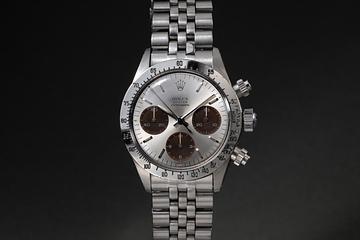 1972 Rolex Daytona 6265 Silver Dial with Tropical Subdials