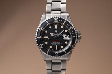 1971 Rolex Red Submariner 1680 MK 4 Dial 
