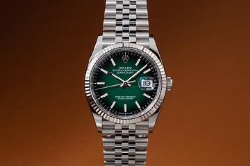 2026 Rolex Datejust 126234 Green Vignette Dial with Box & Papers
