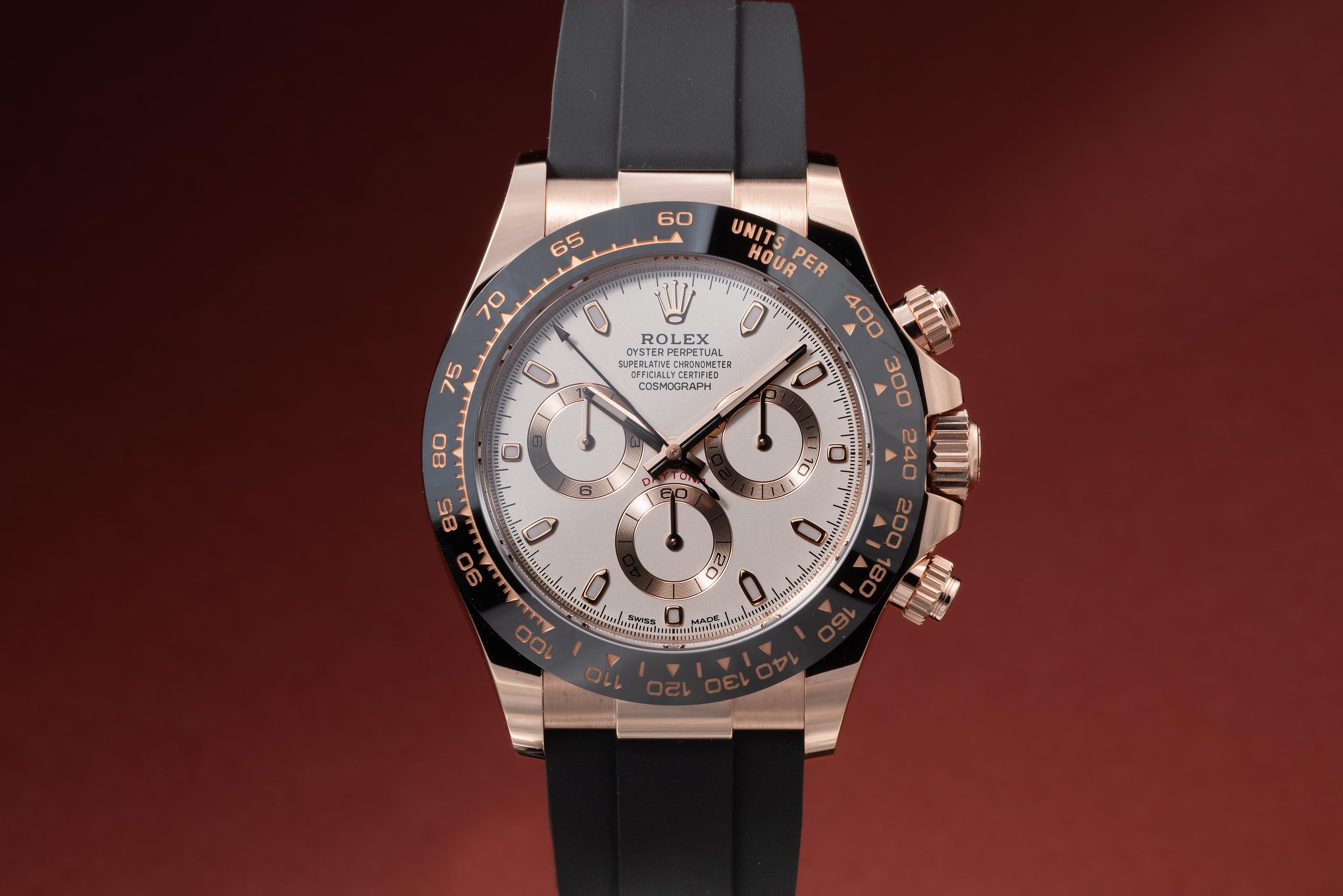 アバンティーズ Rolex x Asprey Daytona Diamond and White Gold Watch 116599 - 40 mm