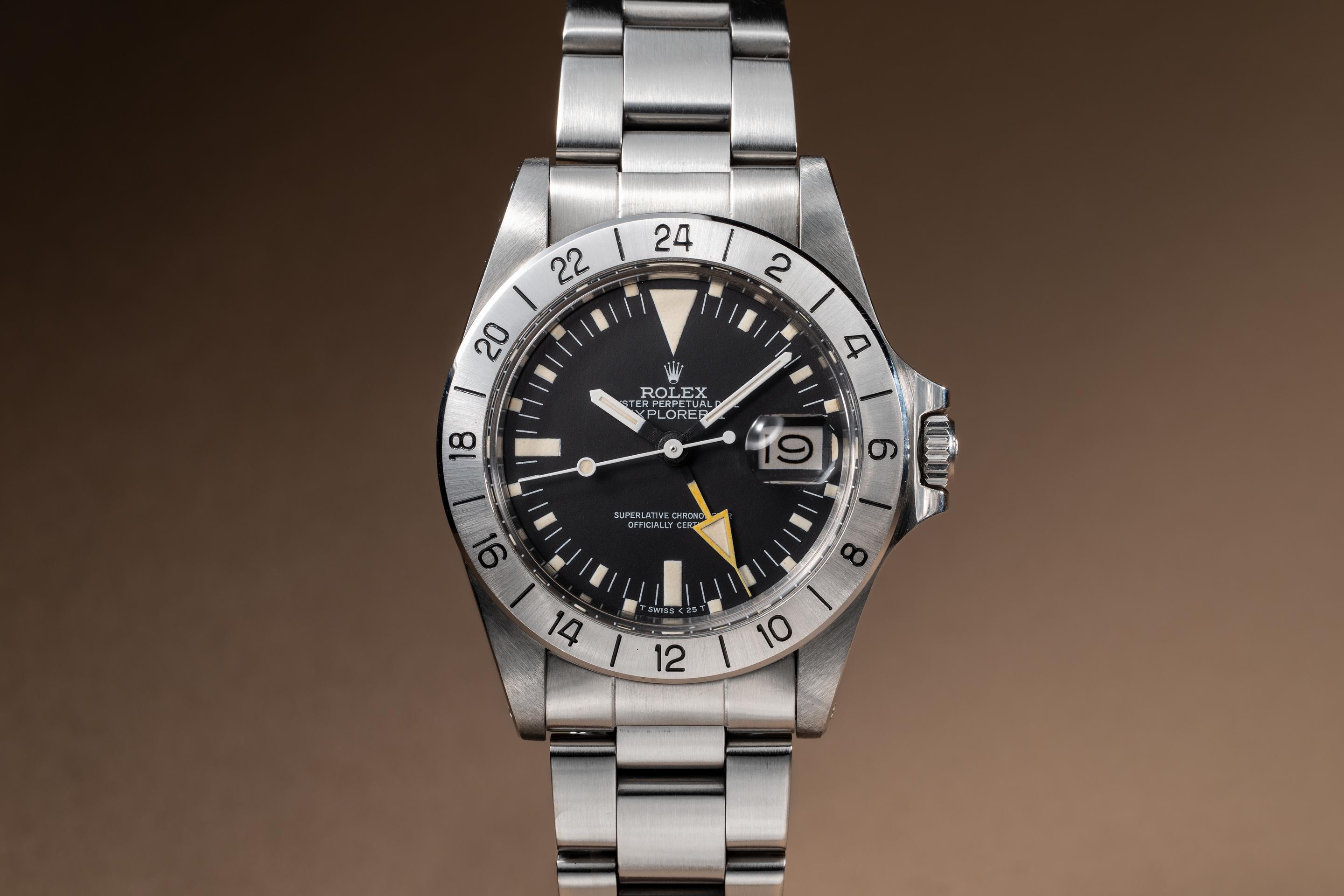 1984 Rolex Explorer 2 1655 Mark 5 Dial | Tropical Watch