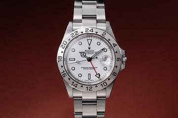 2003 Rolex Explorer II 16570 White Dial with Papers