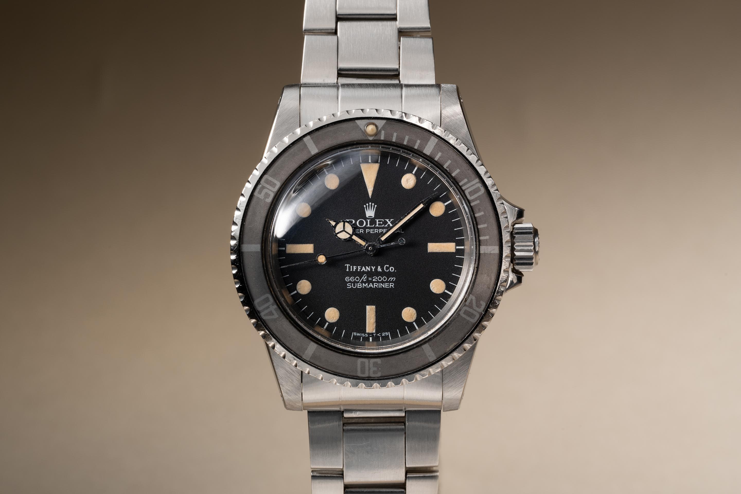 1978 Rolex Submariner 5513 Tiffany & Co. 