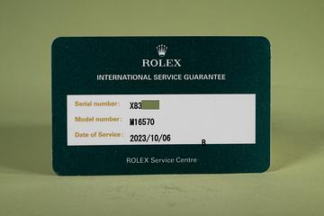 1991 Rolex Explorer II 16570 White Dial with Service Papers