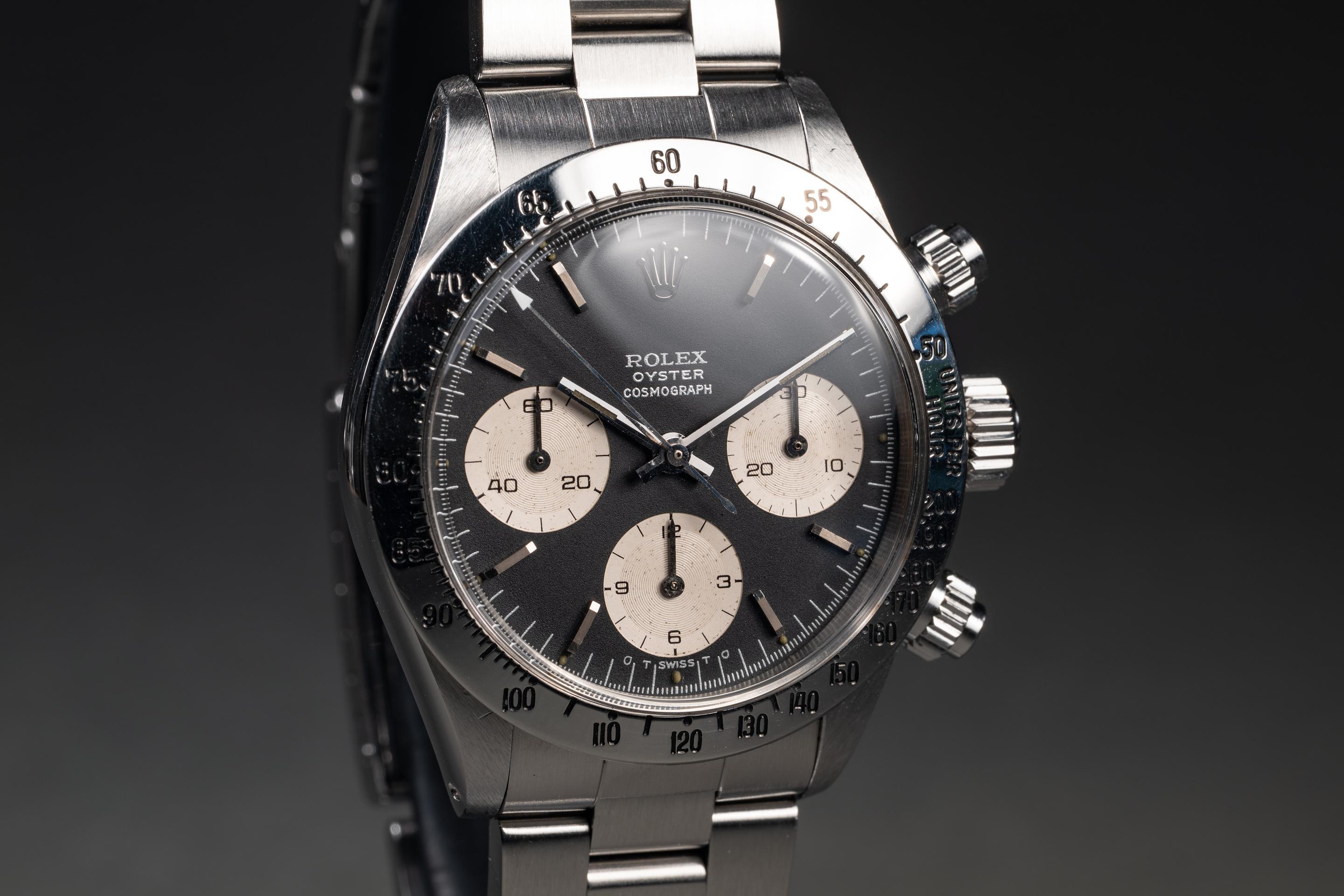 1975 Rolex Daytona 6265 Black Sigma Dial | Tropical Watch