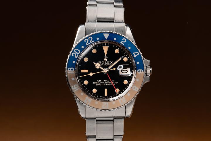 1964 Rolex GMT-Master 1675 Gilt Dial | Tropical Watch