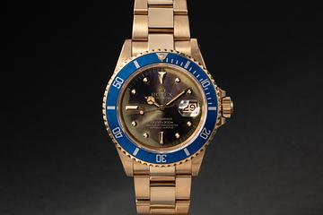 1979 Rolex 18K YG Submariner 16808 Tropical Nipple Dial