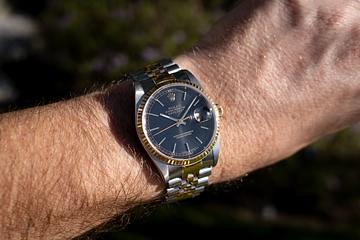 1989 Rolex Two-Tone DateJust 16233 Black Dial with Box and Papers 