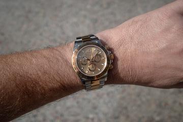 2018 Rolex Two-Tone Daytona 116503 Champagne Dial with Papers