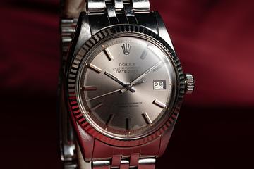1967 Rolex DateJust 1601 Grey Dial Tropical Watch