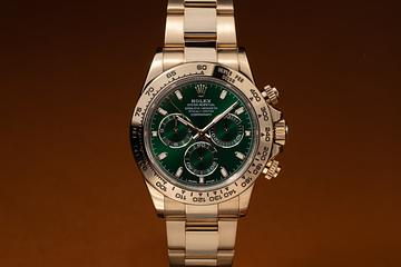 2019 Rolex 18K YG Daytona 116508 Green Dial with Papers