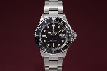 1972 Rolex Red Submariner 1680 MK 6 Dial
