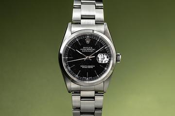 2001 Rolex DateJust 16200 Black Dial