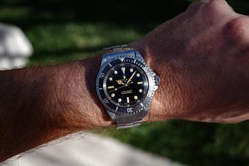 1964 Rolex Submariner 5513 Gilt Dial 