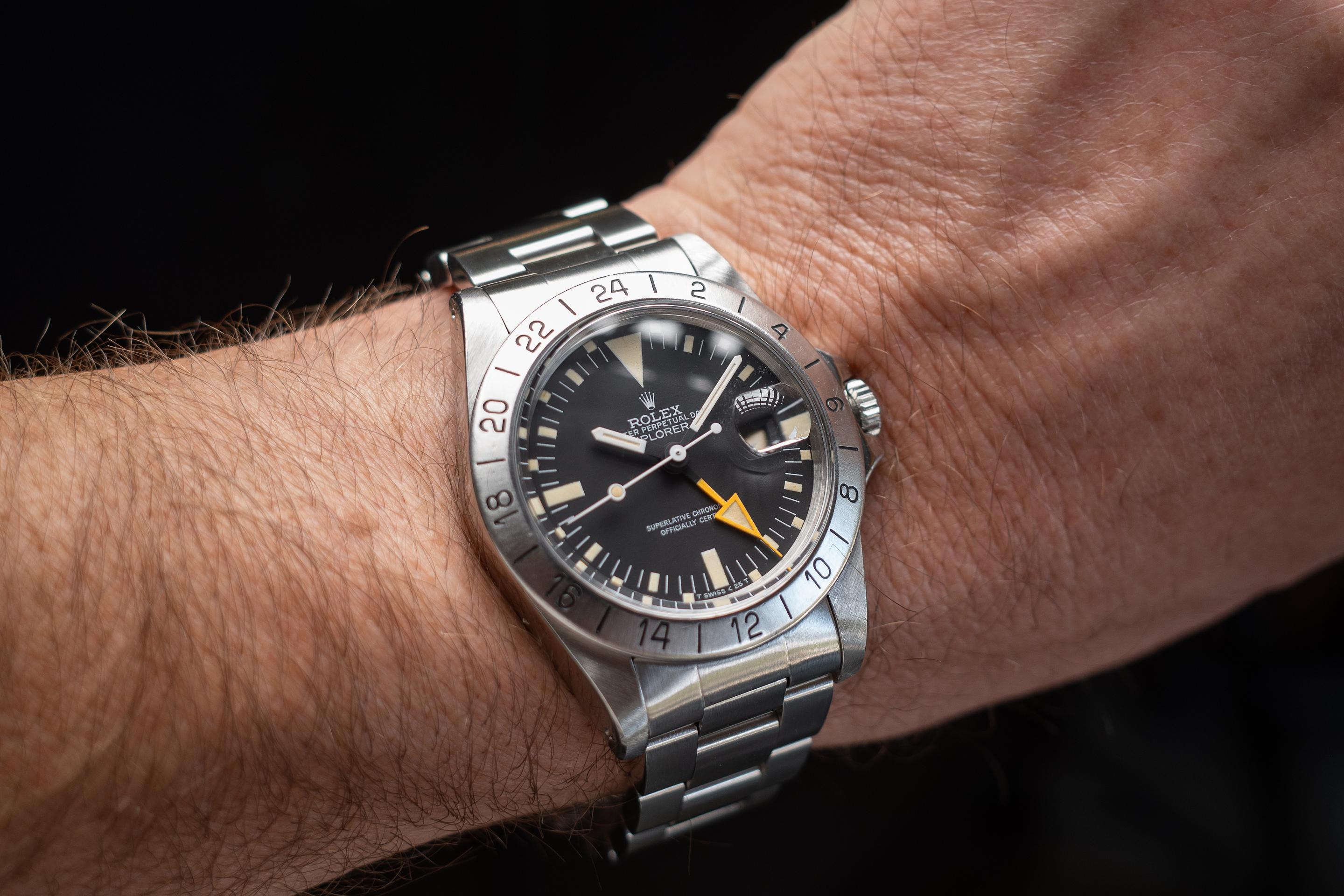 1982 Rolex Explorer II 1655 MK 5 Dial with Box | Tropical Watch