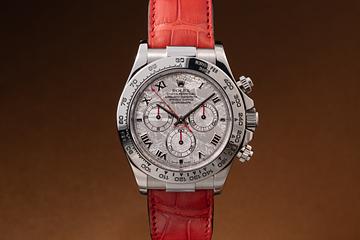 2003 Rolex 18K WG Daytona 116520 Meteorite Dial with Box & Papers