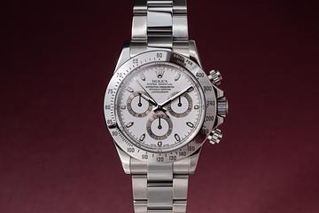 2007 Rolex Daytona 116520 White Dial with Box & Papers