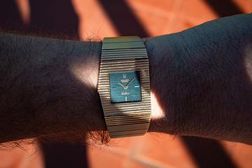 1976 Rolex 18K YG King Midas 4344 Blue Dial | Tropical Watch