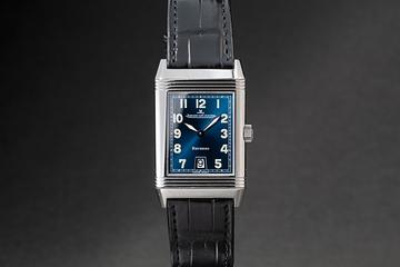Jaeger LeCoultre Jumbo Reverso 270.8.12 Blue Arabic Numeral Dial