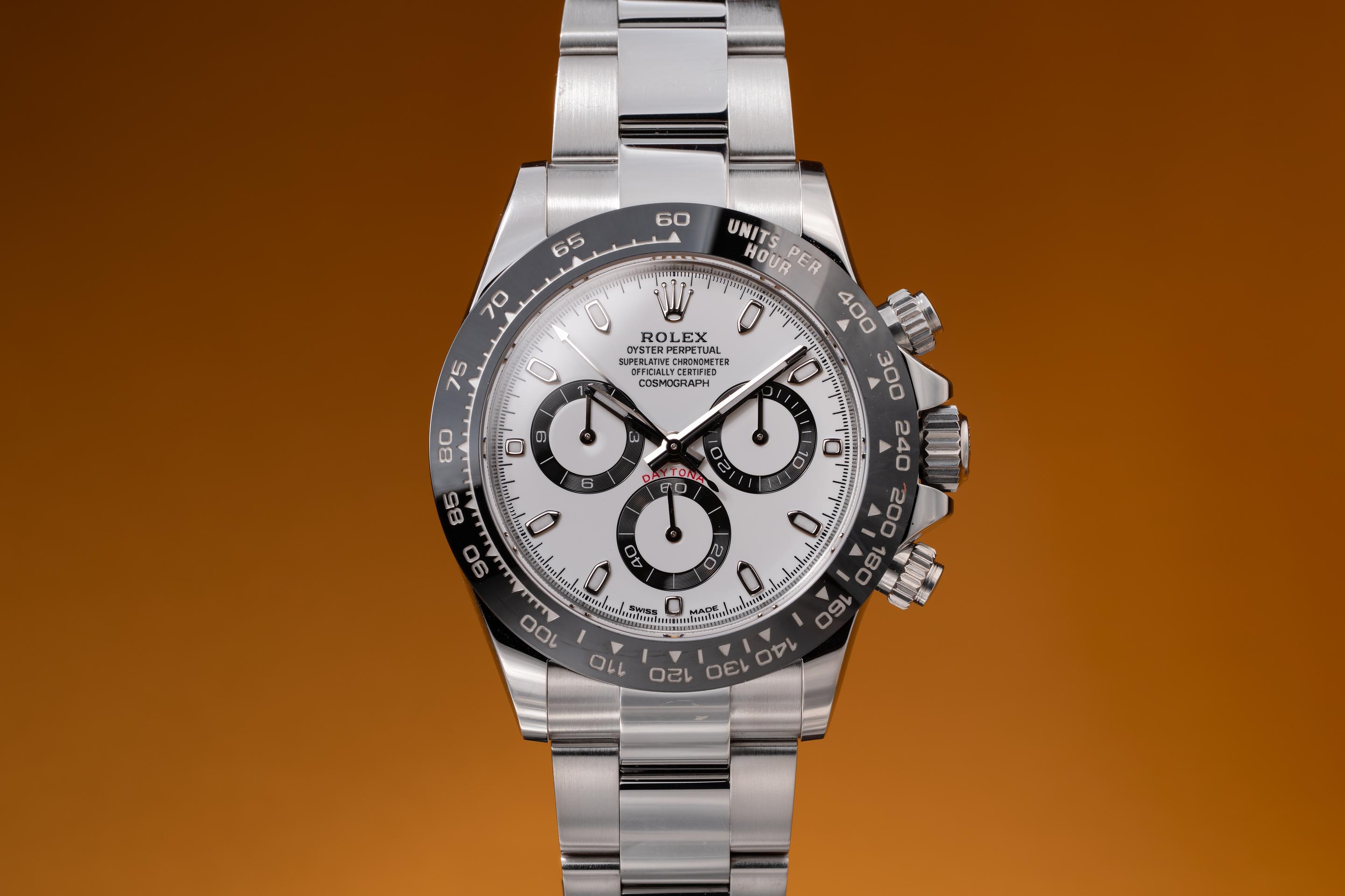 2017 Rolex Daytona 116500LN White Dial with Box, Papers & Hang