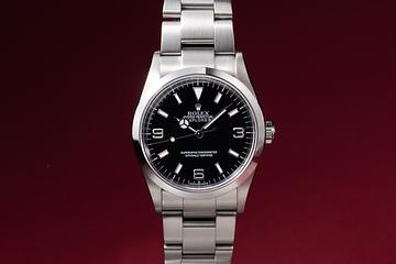 2002 Rolex Explorer 114270 with Rolex CPO Box & Papers