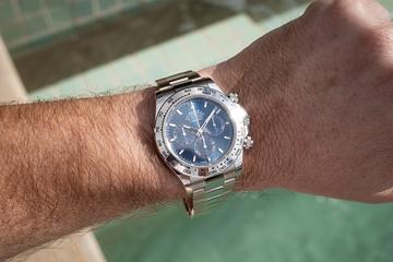 2025 Rolex 18K WG Daytona 126509 Bright Blue Dial with Box and Papers
