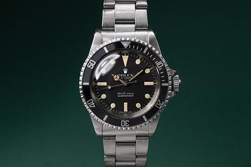 1977 Rolex Submariner 5513 Serif Dial