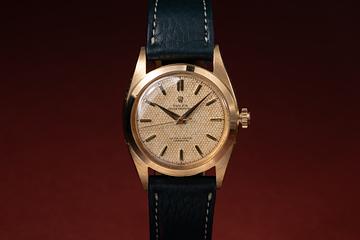 1963 Rolex Oyster Perpetual 6098 Waffle Dial 