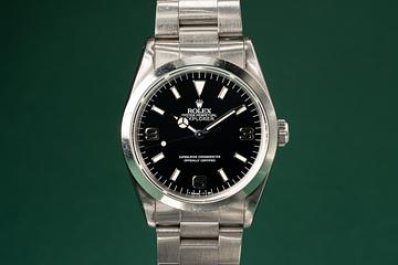 1990 Rolex Explorer 14270 with Blackout Dial 