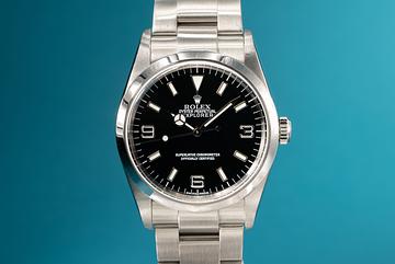 2001 Rolex Explorer 114270 with Papers 