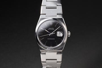 1978 Rolex DateJust OysterQuartz 17000 Black Dial with Service Papers