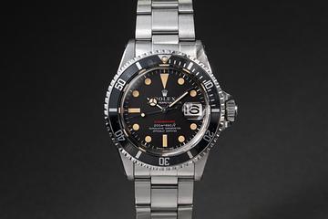 1970 Rolex Submariner 1680 MK 2 Meters First Tropical Dial with Box & Double Punch Papers