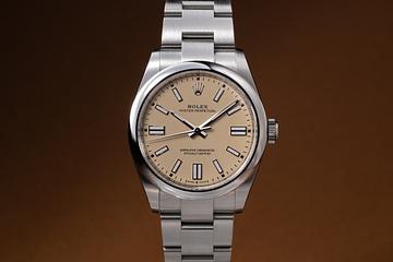 2026 Rolex Oyster Perpetual 134300 Beige Dial with Box & Papers