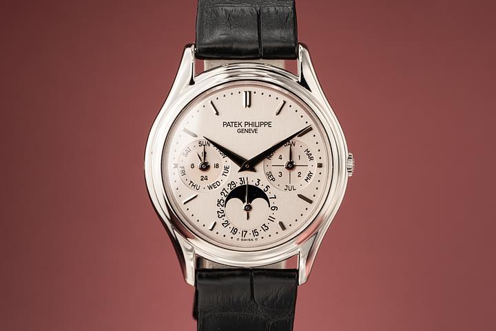 Patek Philippe Platinum 3940P Perpetual Calendar with Box and Papers ...