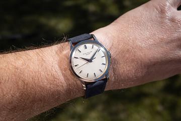 Patek Phillipe 18K WG Calatrava 570 Silver Dial 