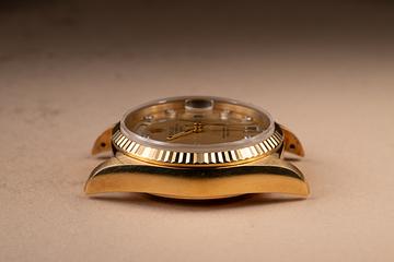 1986 Rolex Day-Date 18038 Champagne Lemon Diamond Dial | Tropical